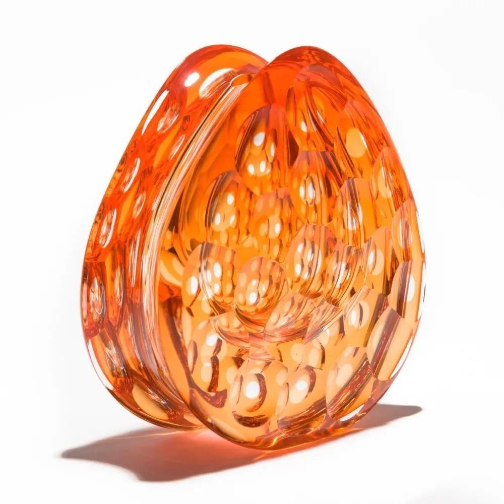"Life Cycle Pod Sculpture 20" by Steve Frey Glass (1 of 3)