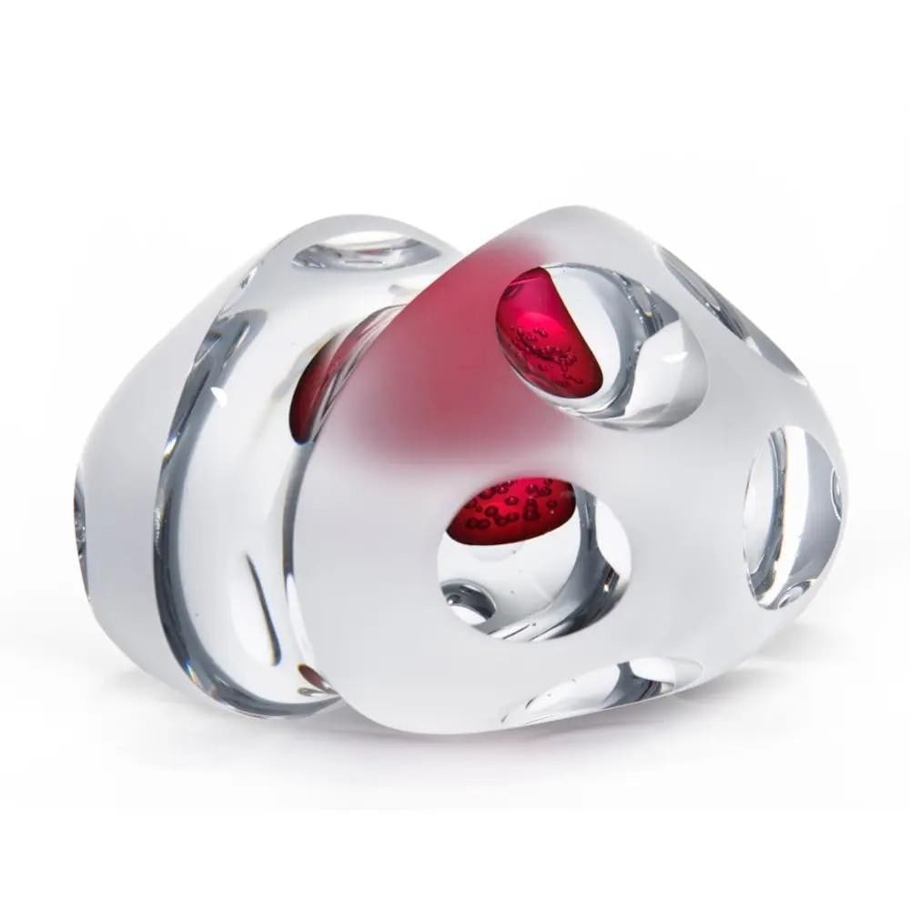 Life Cycle 16 Carved Glass Art by Steve Frey (1 of 3)