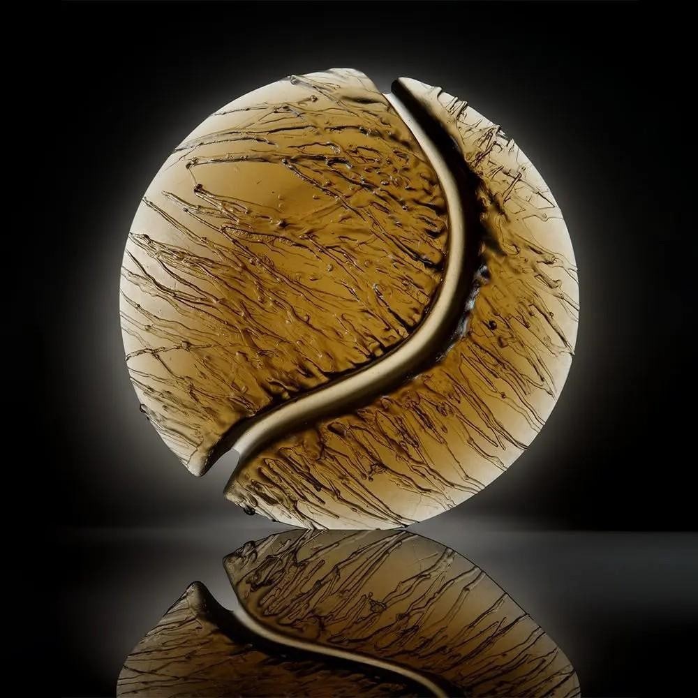 ‘Planet Scape’ Glass Sculpture by Sandra Balmer (1 of 1)