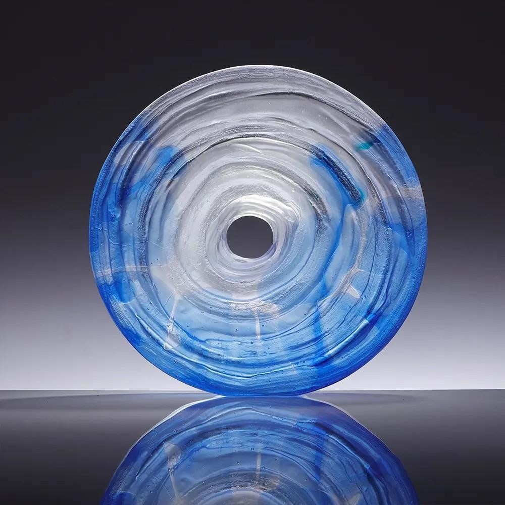 ‘Cyclone’ Glass Sculpture by Sandra Balmer (1 of 3)