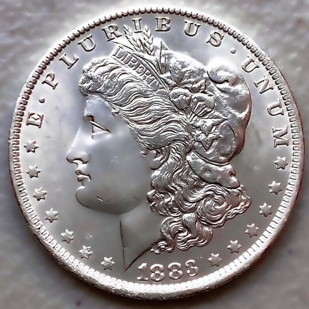 1883-O AU/UNC MORGAN SILVER DOLLAR: 1883-O AU/UNC MORGAN SILVER DOLLAR Certification: Uncertified Circulated/Uncirculated: Uncirculated Year: 1883 Composition: 900 Silver Mint Location: New Orleans