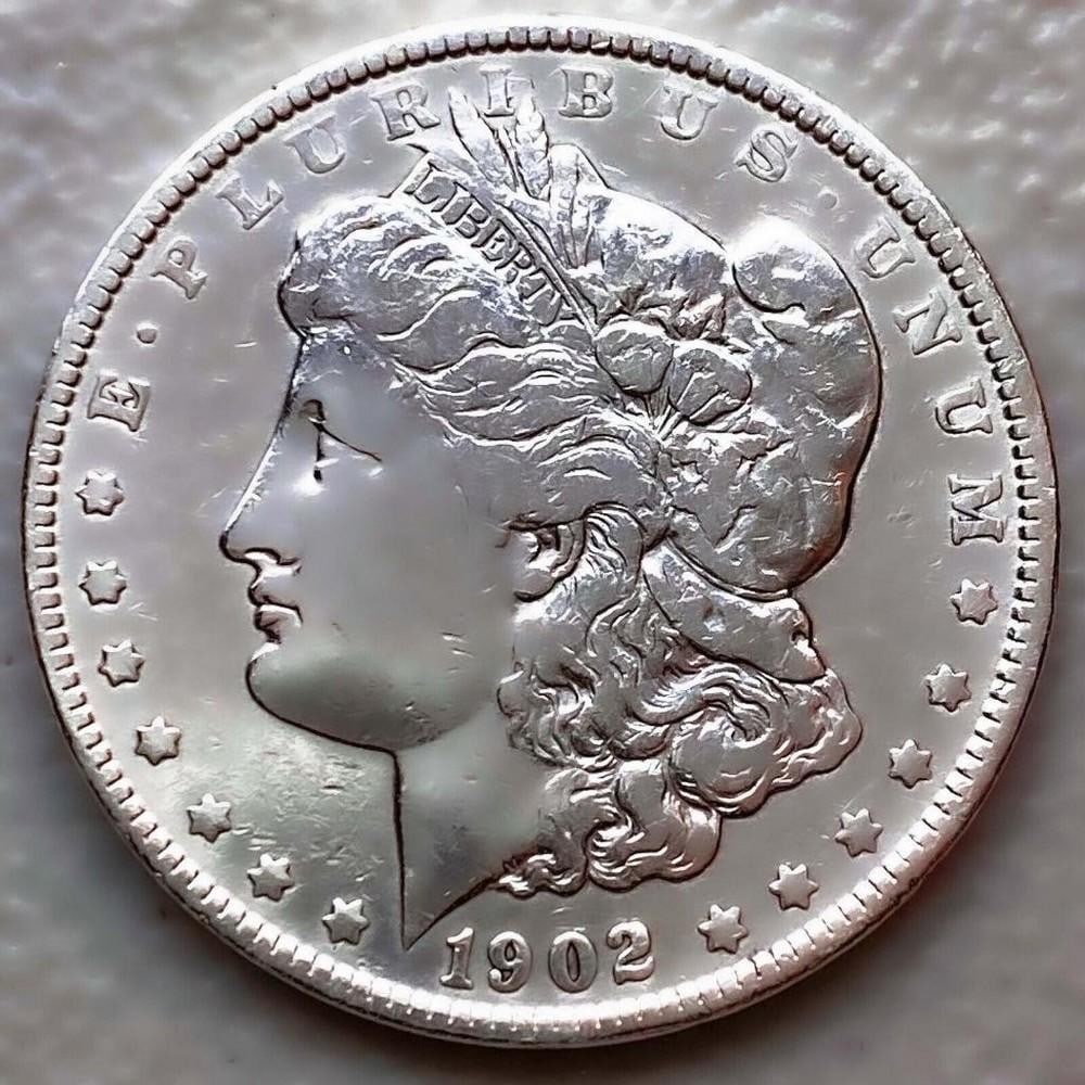 1902 GREAT DATE MORGAN SILVER DOLLAR: 1902 GREAT DATE MORGAN SILVER DOLLAR Certification: Uncertified Circulated/Uncirculated: Circulated Year: 1902 Composition: 900 Silver Mint Location: Philadelphia Denominat