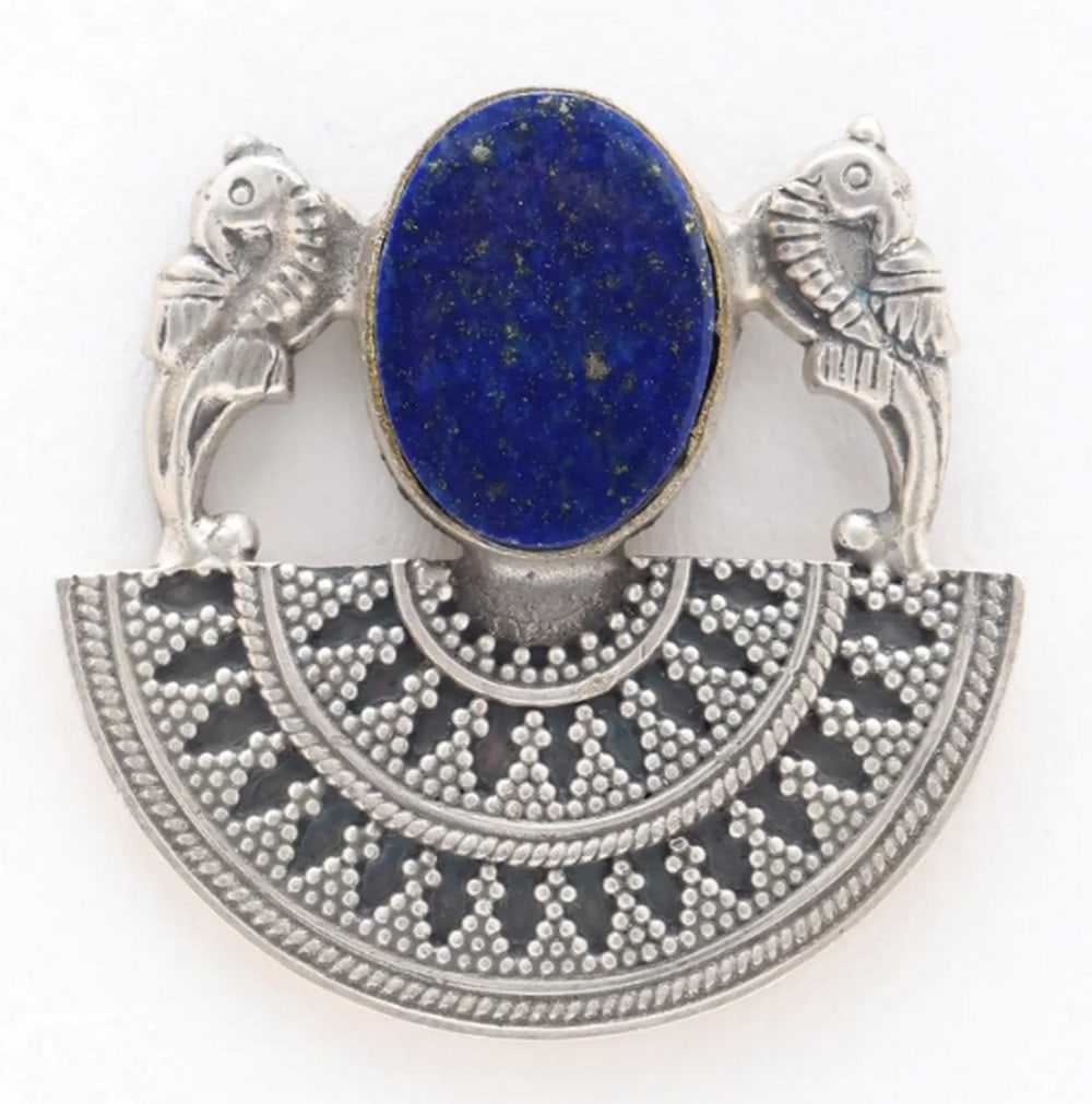 Celestial Lapis Mandala Drops - 3