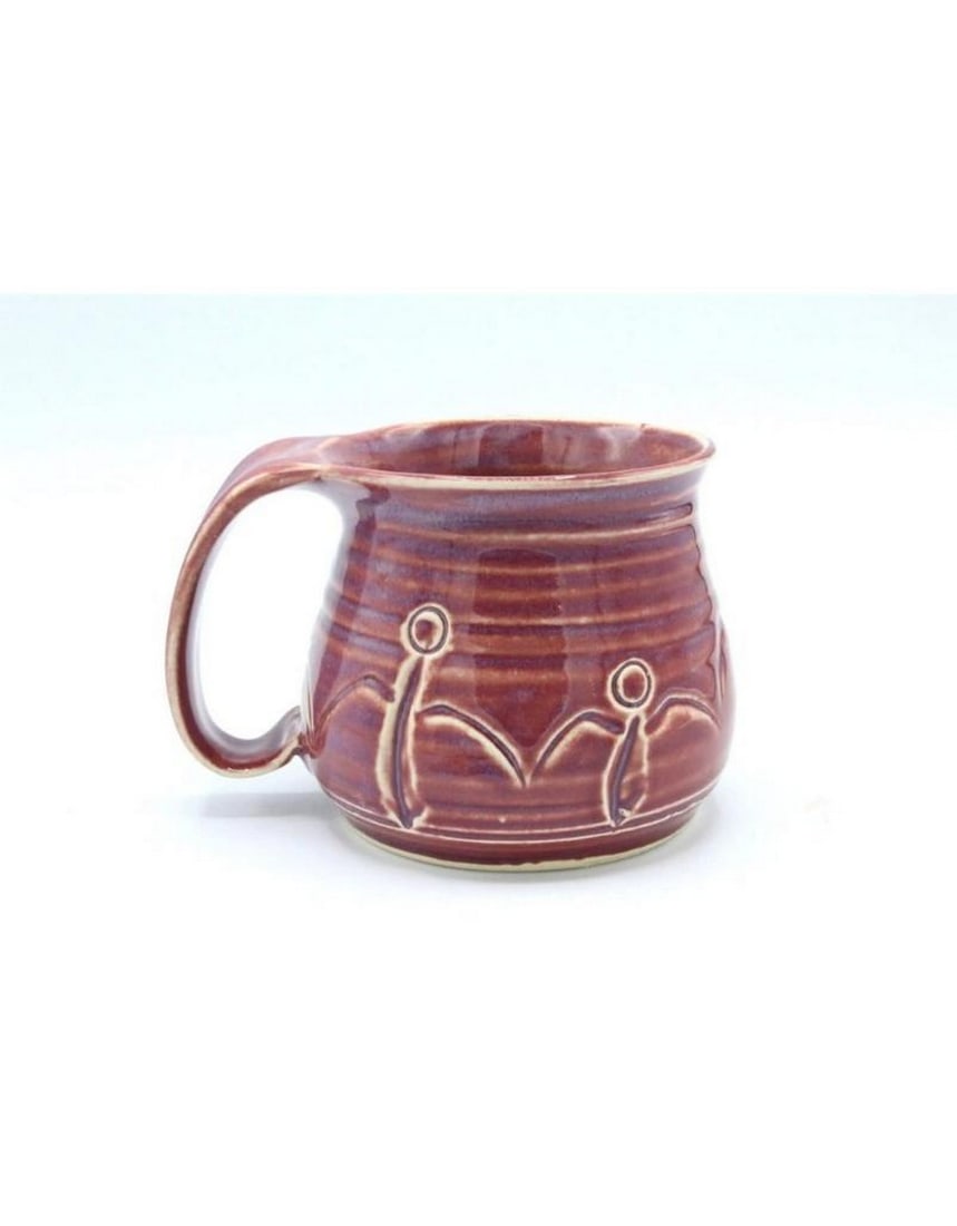 Stoneware Rose Red Friendship Mug (1 of 1)