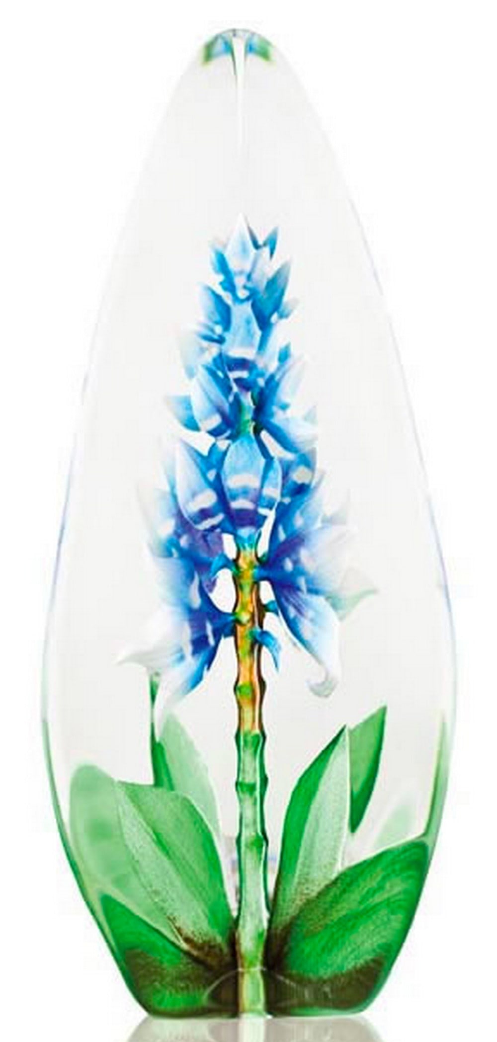 Blue Orchid Crystal Sculpture (1 of 1)