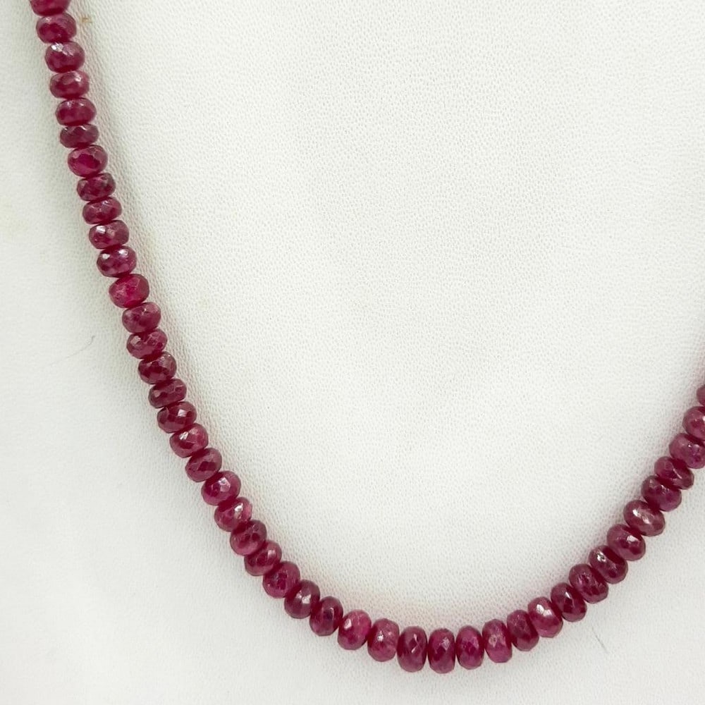 Ruby beads string - 2
