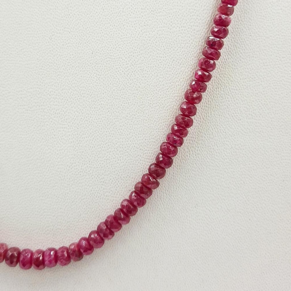 Ruby beads string - 2