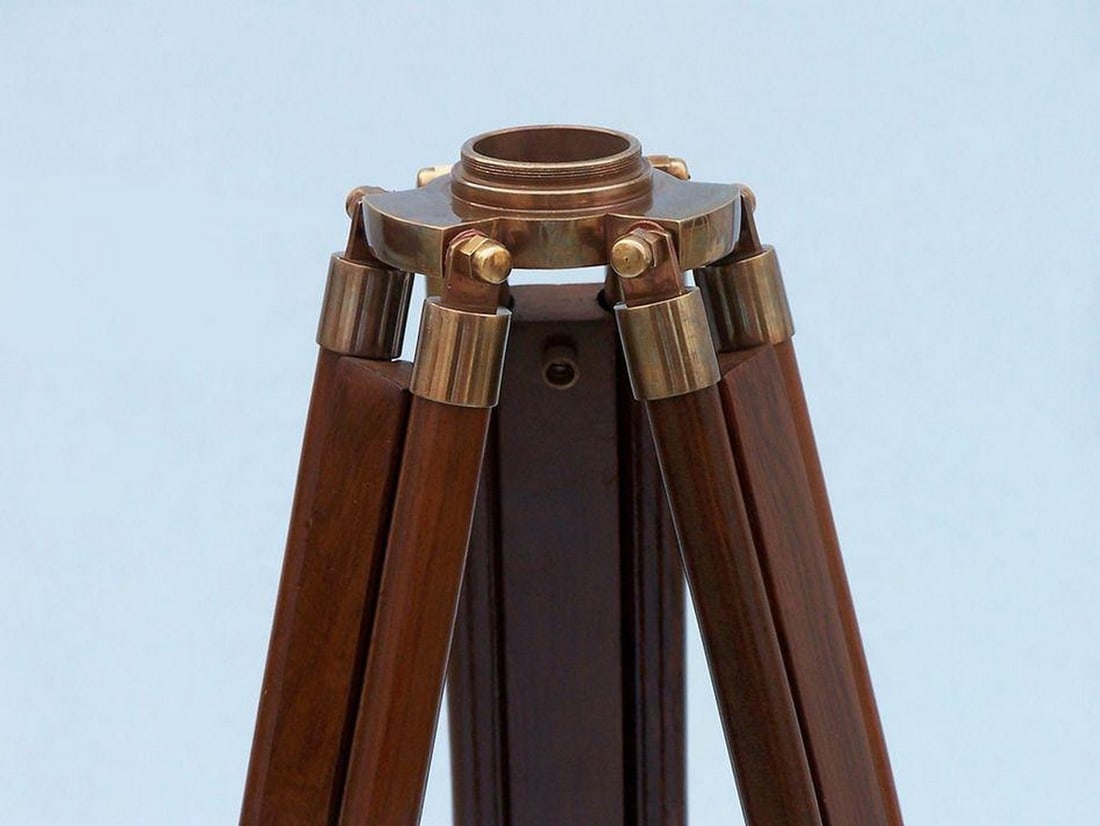 Floor Standing Brass Theodolite 62" - 3