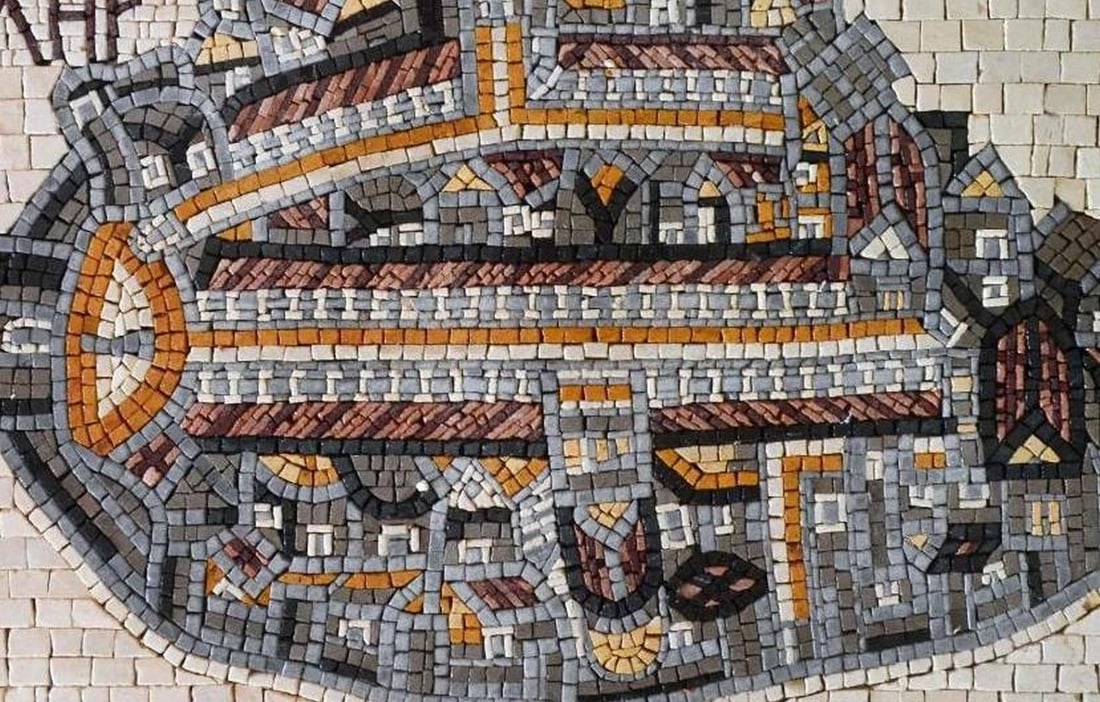 Mosaic Madaba Map - 2