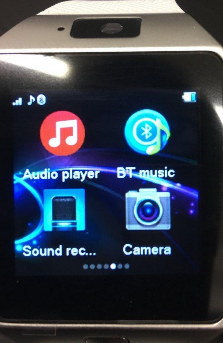 Touch Screen Smartwatch with Camera & Multi-Function Apps - 5