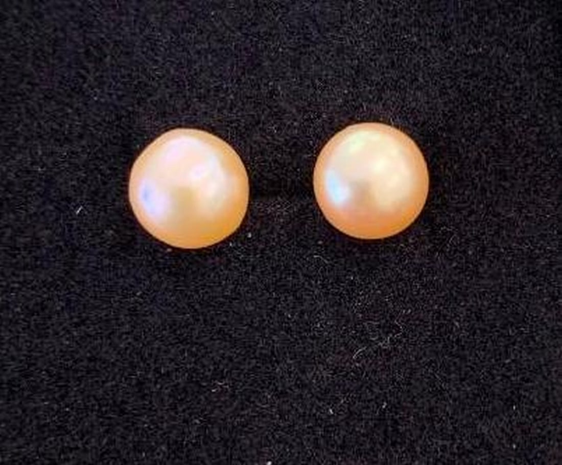 Classic Pearl Studs - 3