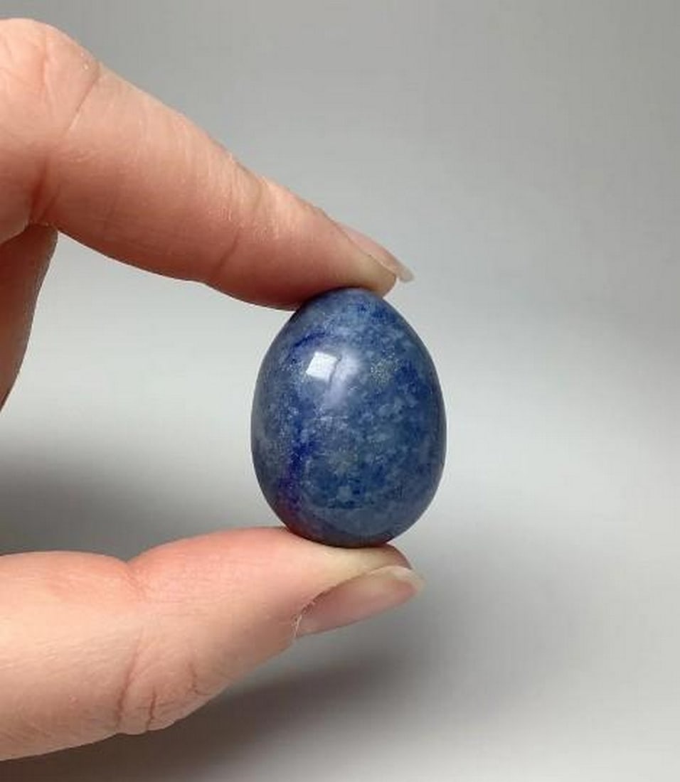 Celestial Blue Aventurine Egg - 2