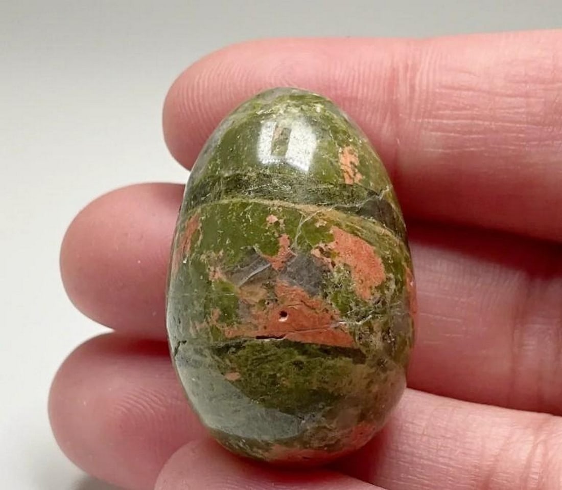 Unakite Serenity Mini Egg - 2