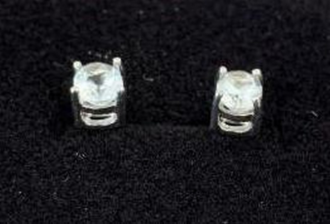Sterling Silver Stud Earrings - 2