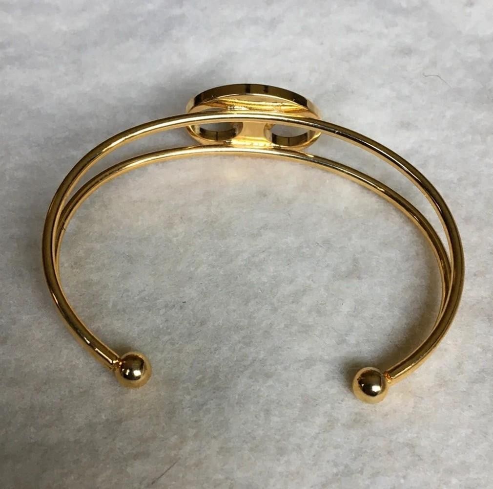 Celestial Tide Ammolite Cuff Bracelet - 3