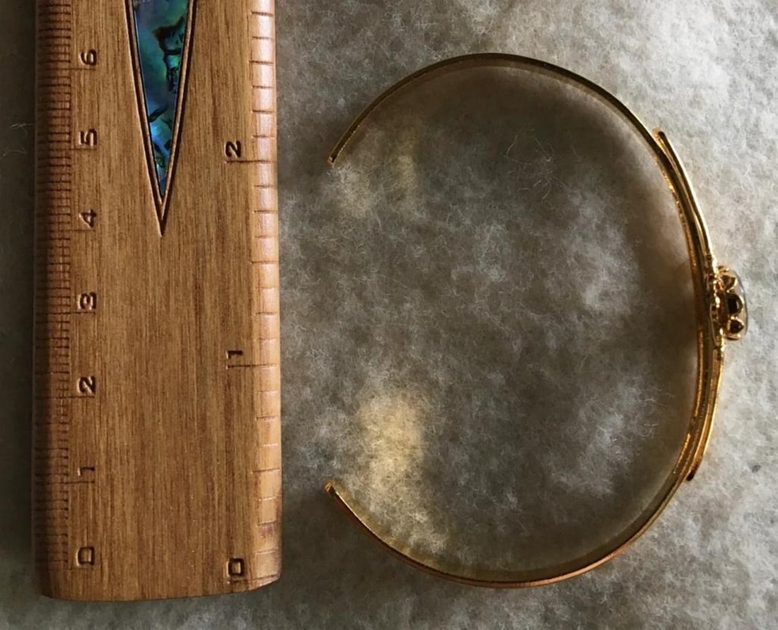 Enchanted Moss Ammolite Cuff - 4