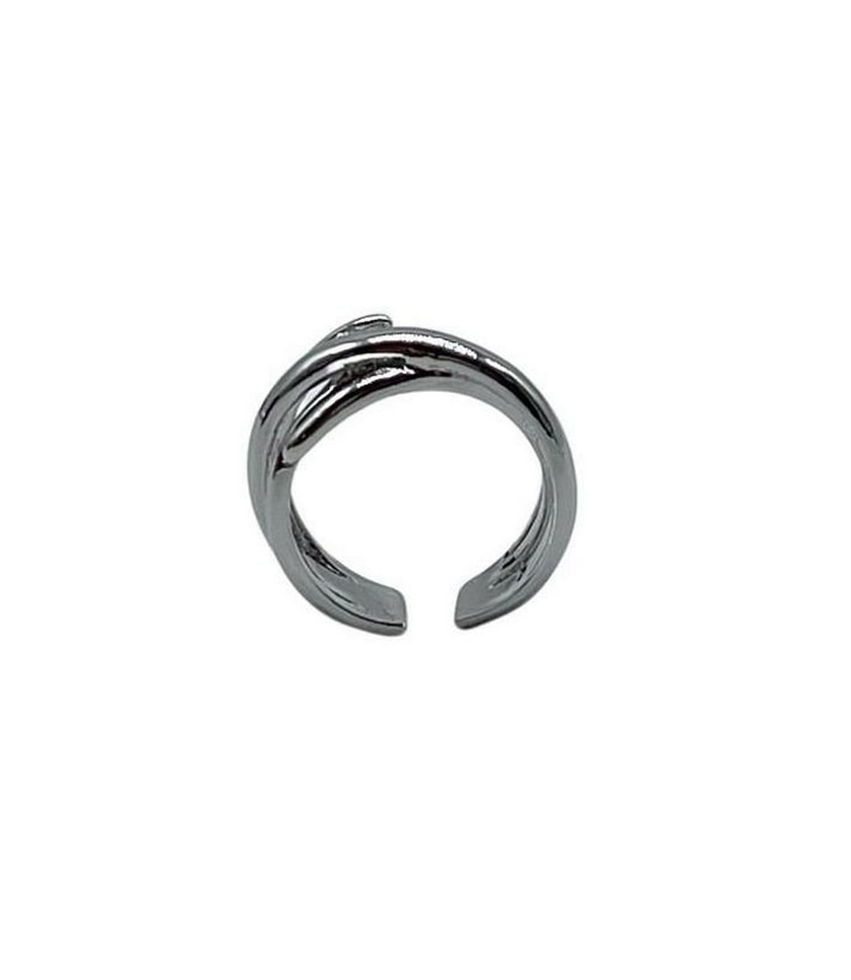 Infinite Waves Sterling Silver Ring - 6