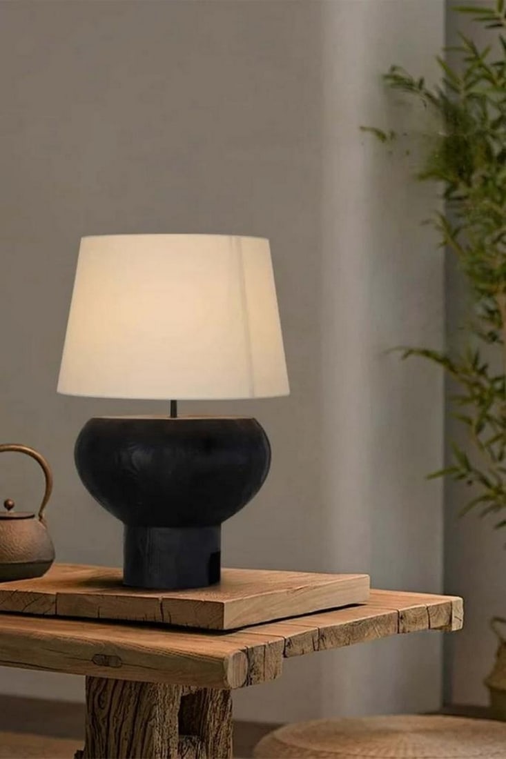 Contemporary Vessel-Form Table Lamp - 2