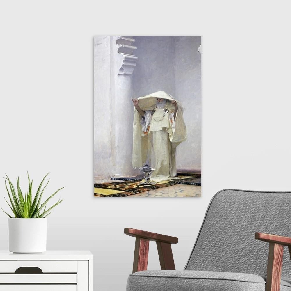 Fumee D’ambre Gris, 1880 Canvas Reproduction by John Singer Sargent – 16" x 24" (1 of 2)