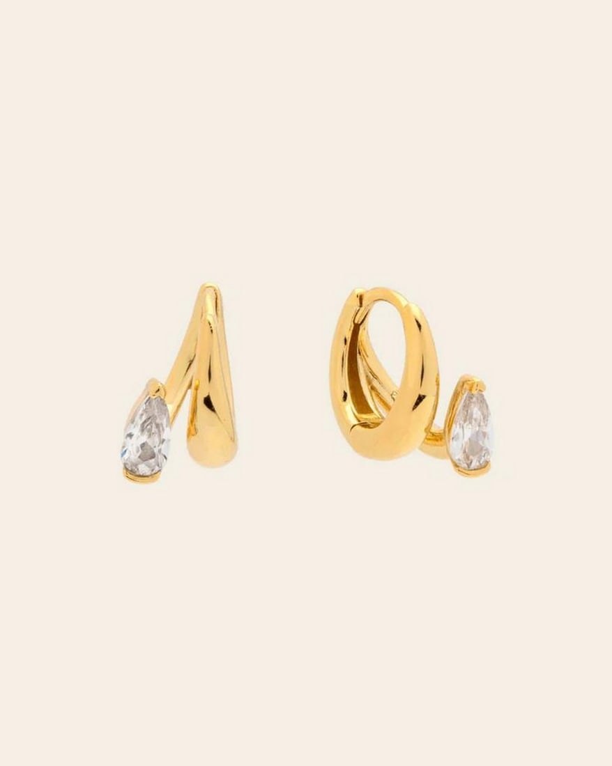 Golden Dewdrop Huggies - 2