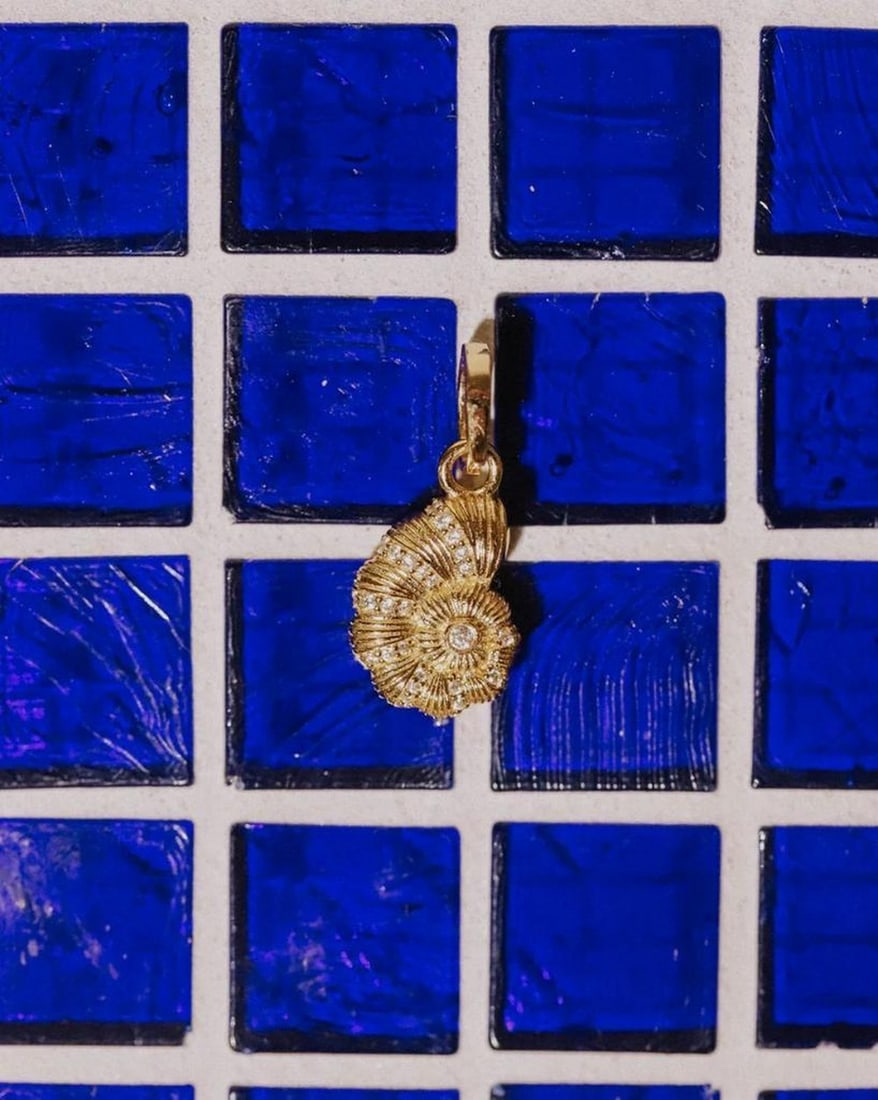 Seashell Vermeil Charm - 3