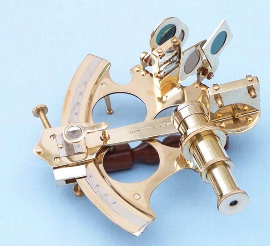 Captain's Brass Sextant - 2