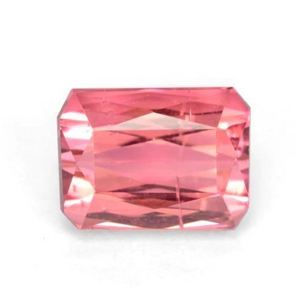 2.2ct Octagon Scissor Cut Pink Tourmaline: 2.2ct Octagon Scissor Cut Pink Tanzanian Tourmaline This is a natural octagon / scissor cut dark-pink Tourmaline in the exact size of 8.14 x 6.02 x 5.09mm. This gemstone is from Tanzania and has a fi