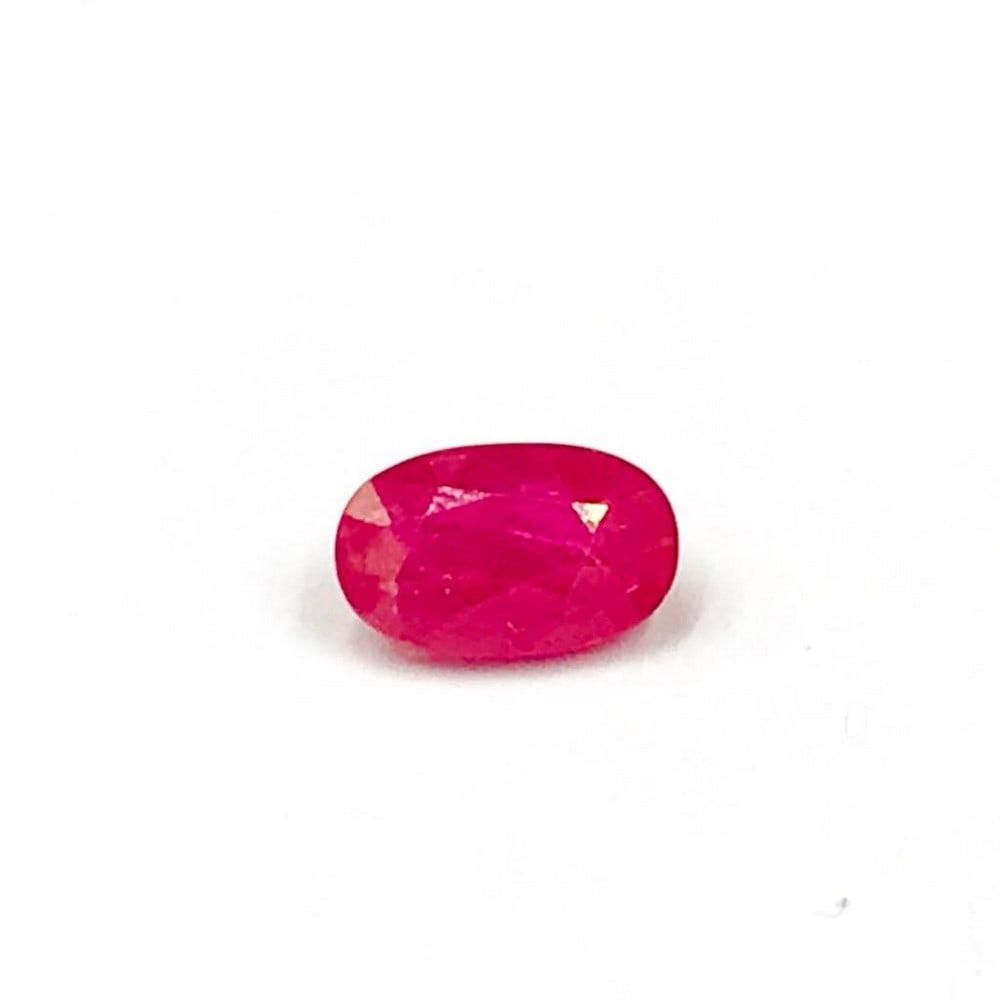 2.16ct Faceted Oval Ruby Gemstone - 2