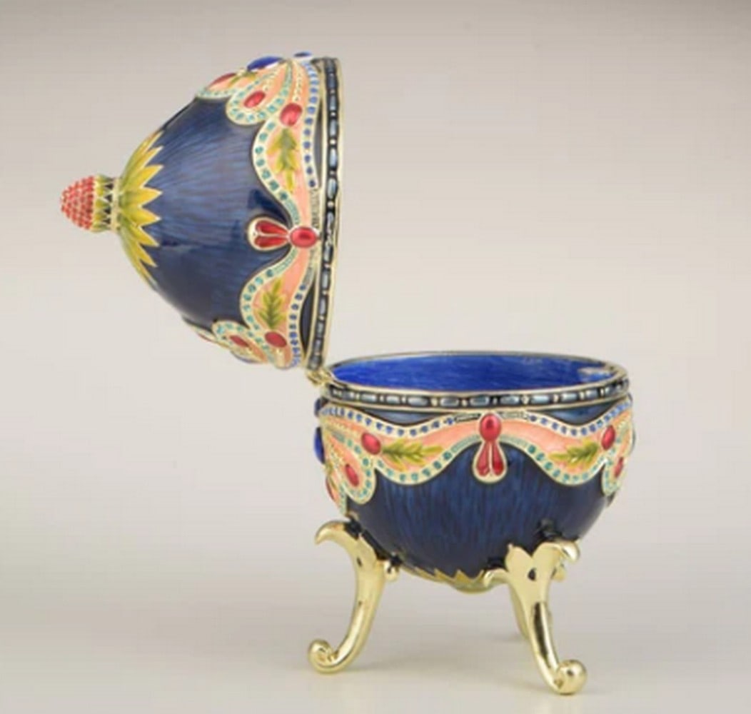 Russian-Inspired Blue Egg - 4