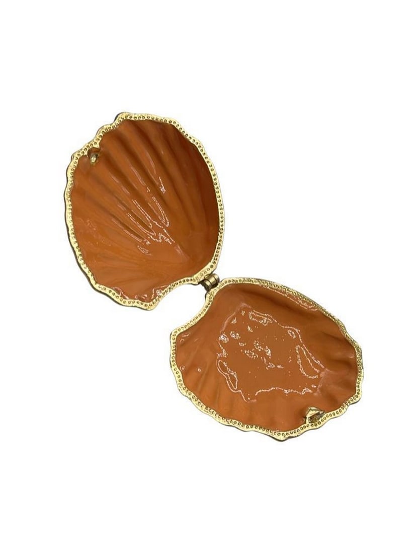 Dazzling Blue Clamshell Trinket Box - 3