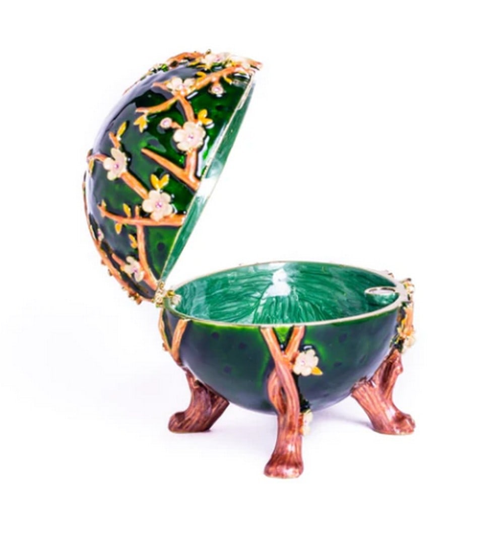 Blooming Orchard Faberge Egg - 2