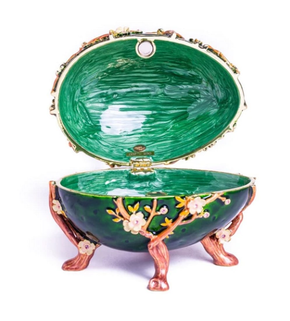 Blooming Orchard Faberge Egg - 3