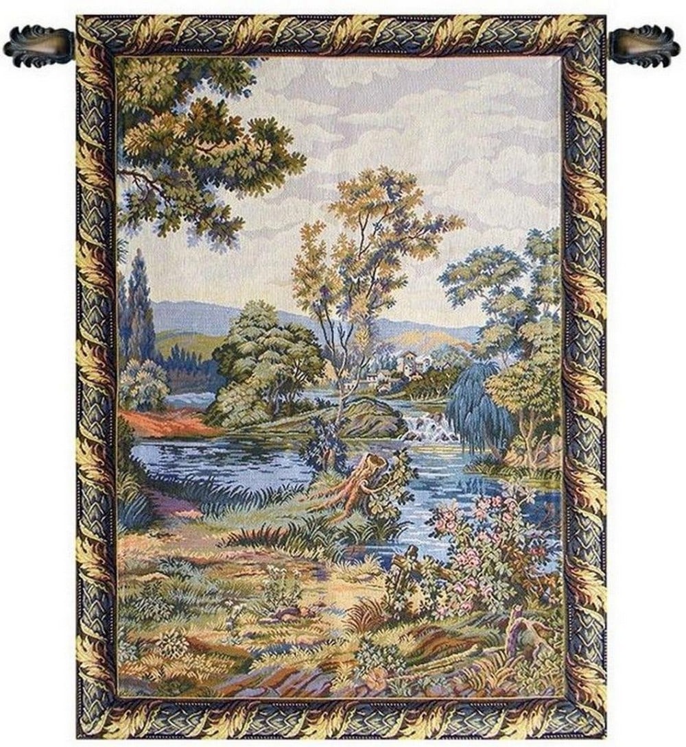 Forest Cascade: Cascata Italian Wall Tapestry (1 of 2)