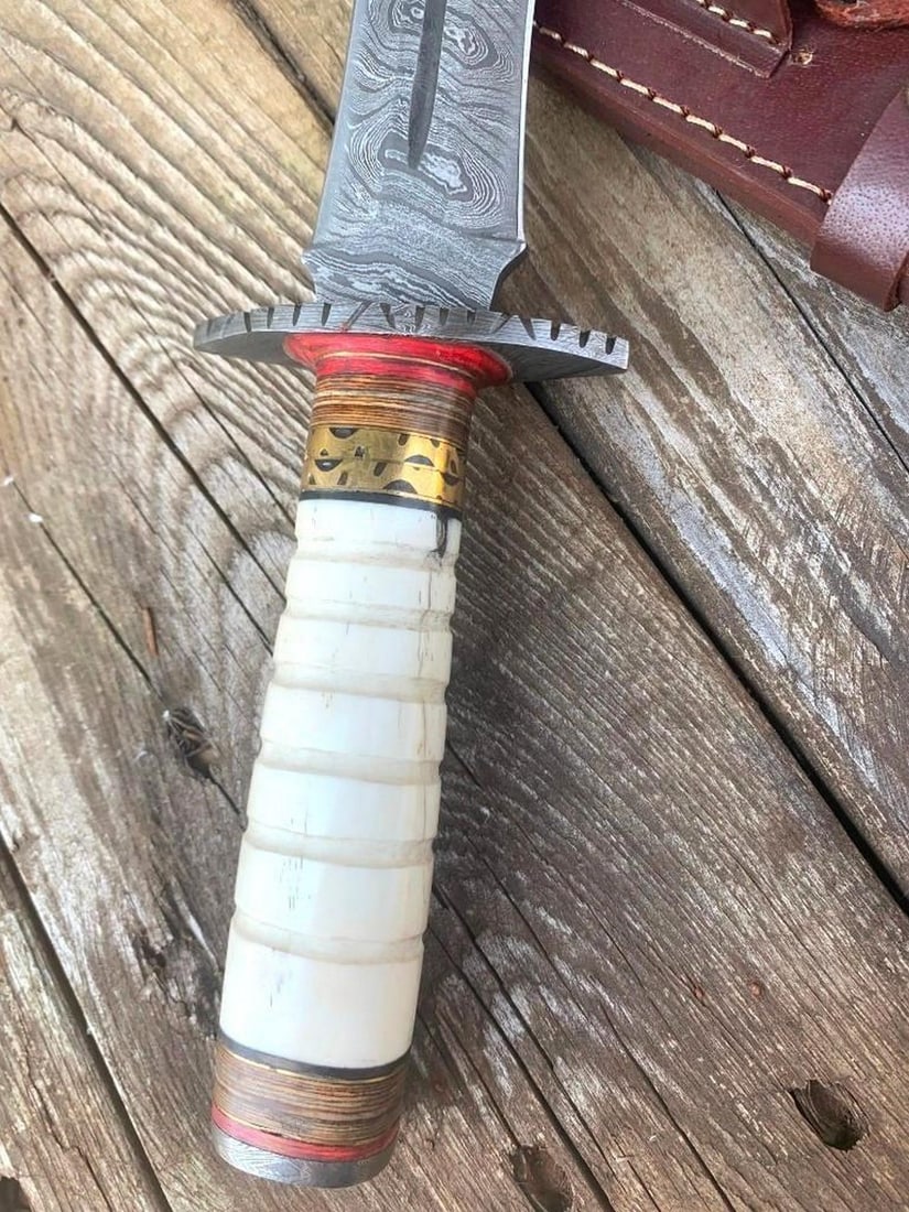 The Last Rites Damascus Dagger - 5