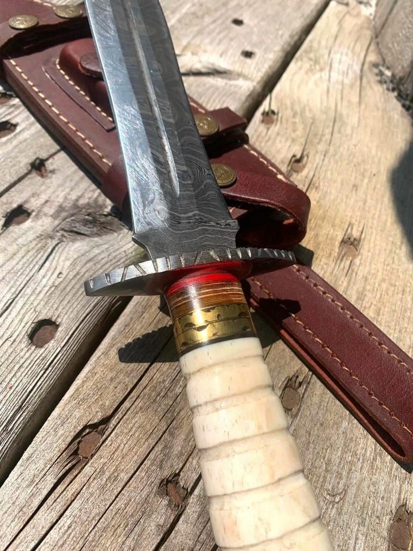The Last Rites Damascus Dagger - 7