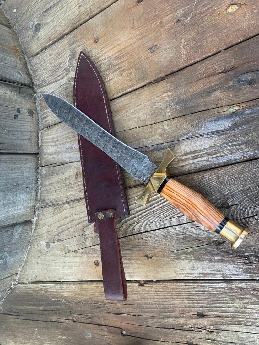 The Spartans Damascus Dagger - 5