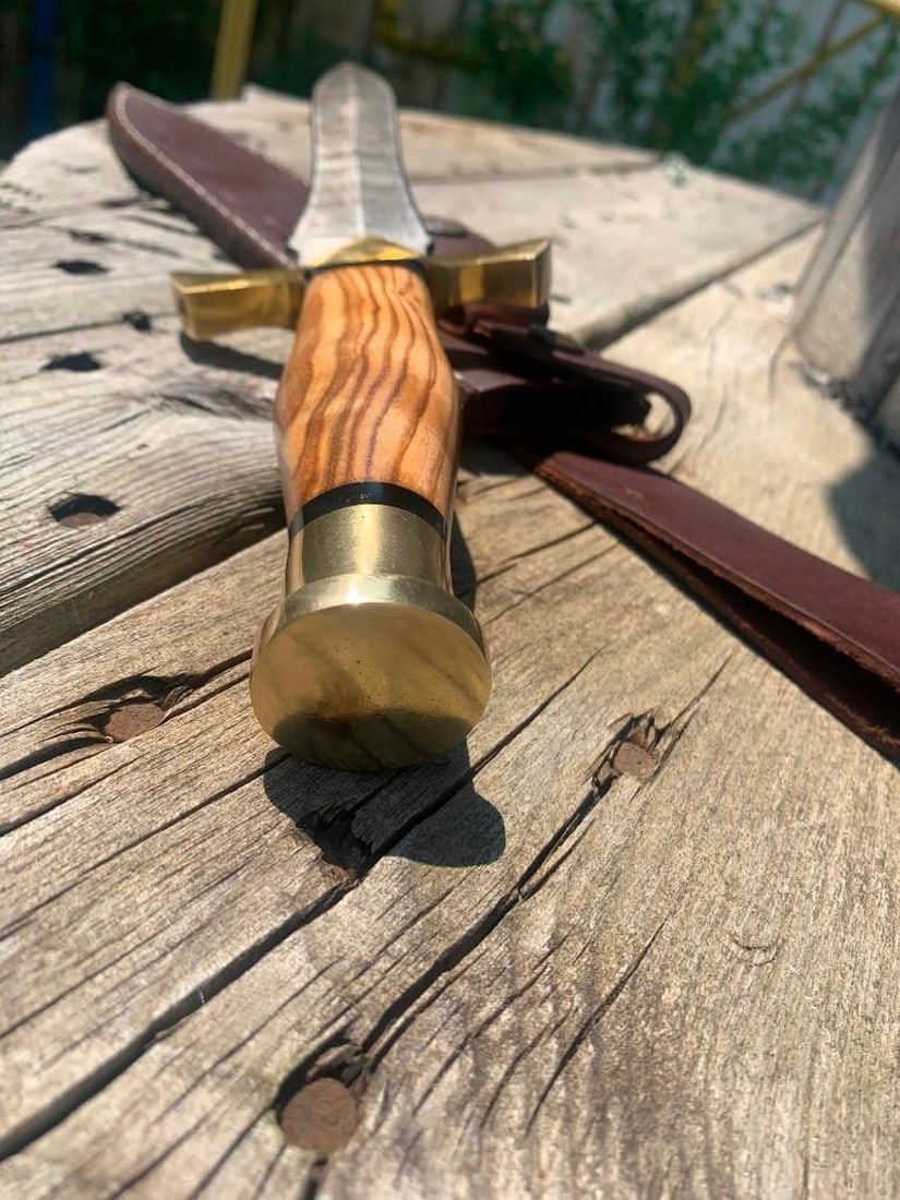 The Spartans Damascus Dagger - 8