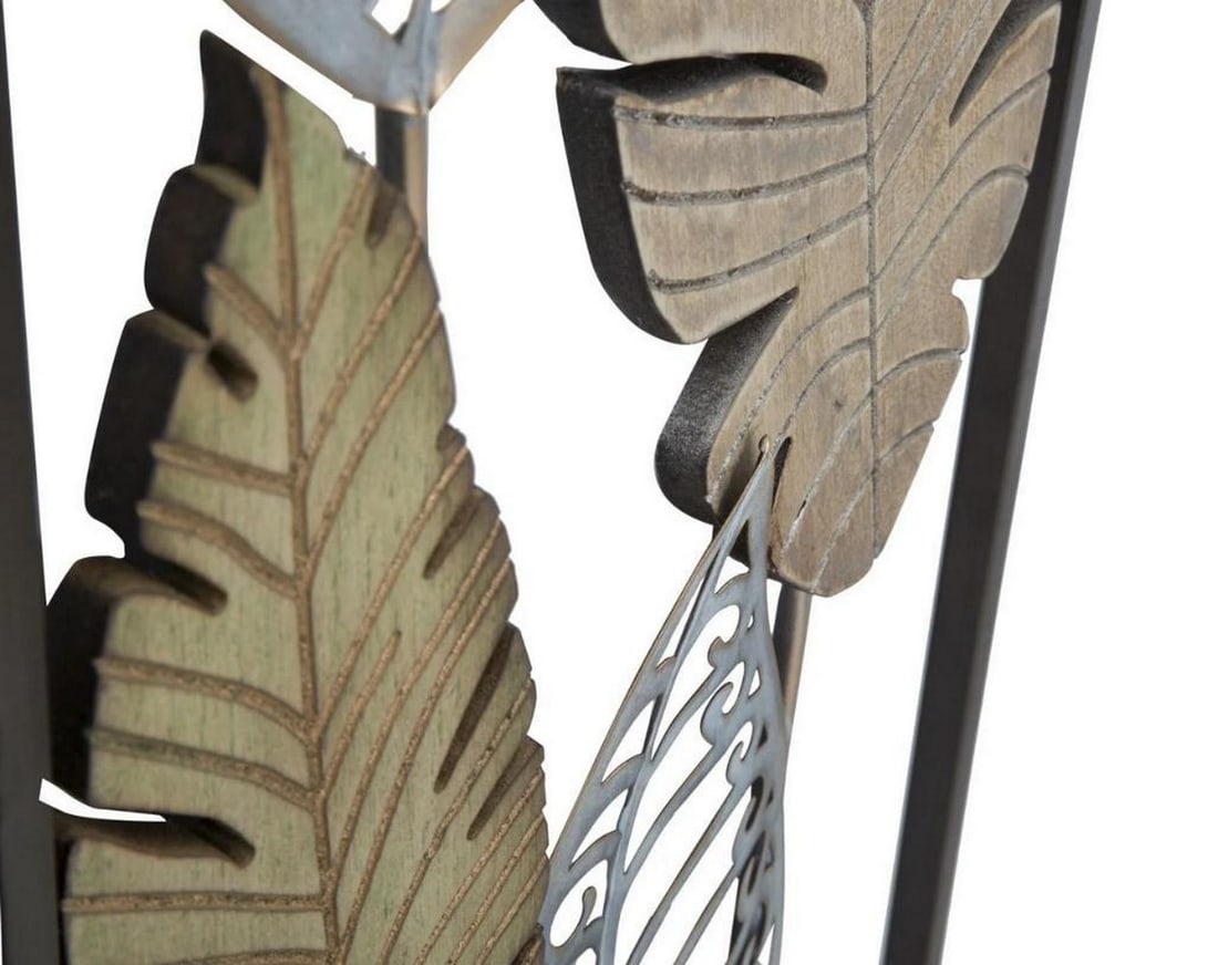 Metallic Leaf Wall Decor - 5