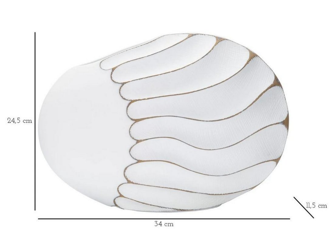 Sculptural Shell Vase - 4