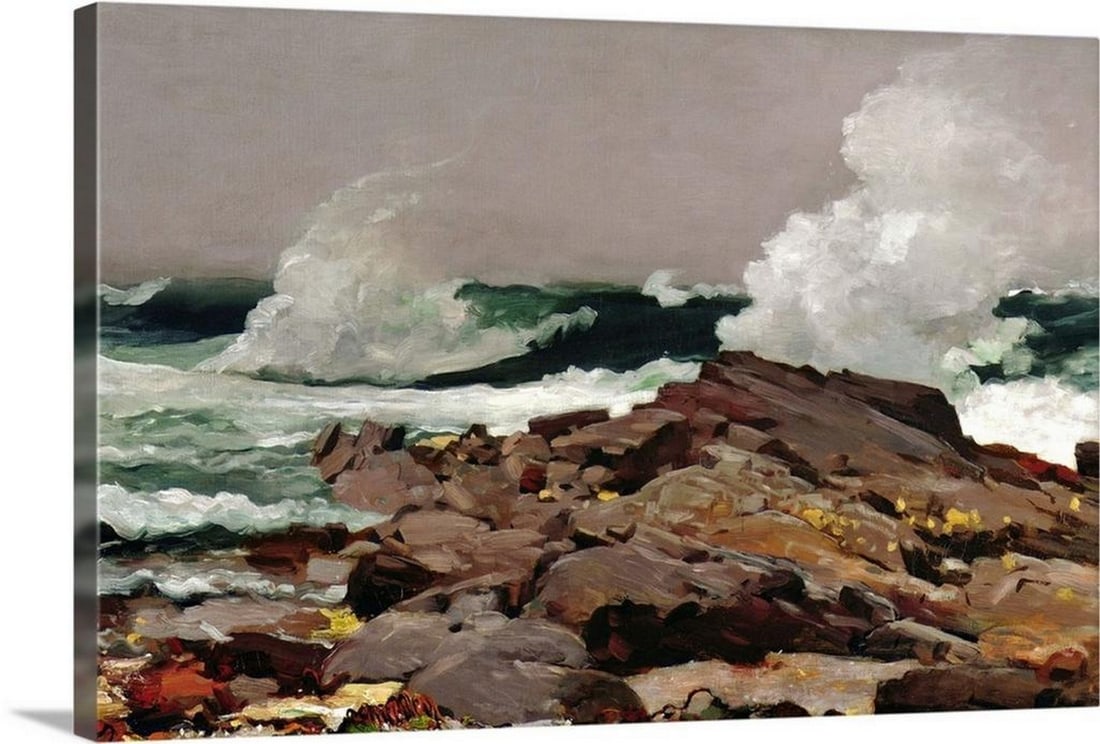 Eastern Point, 1900 Canvas Reproduction by Winslow Homer (1 of 2)