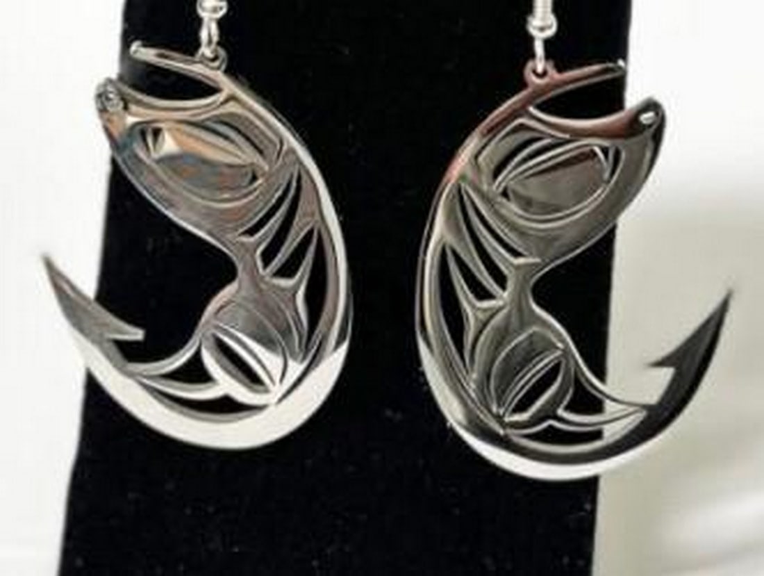 Salmon Run Earrings - 2