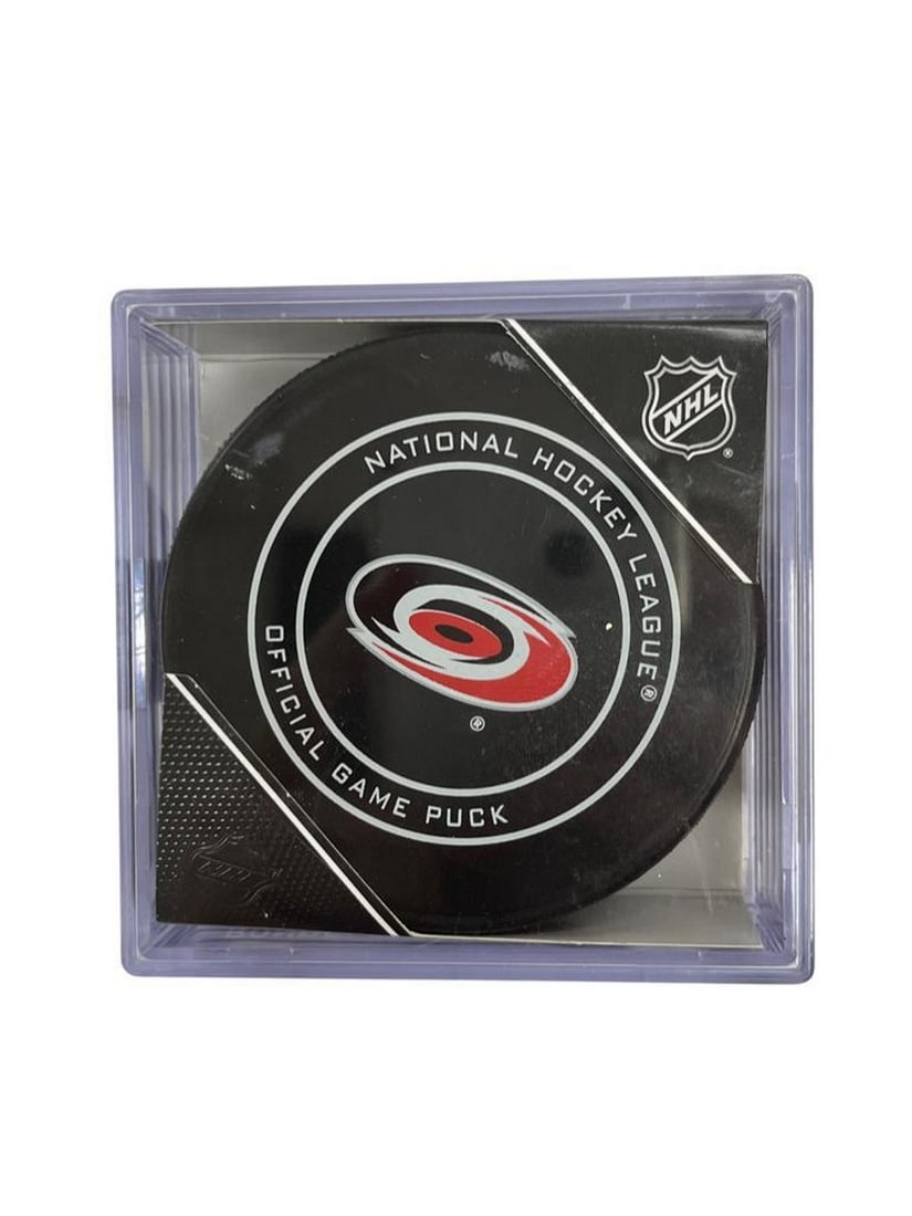 NHL Carolina Hurricanes Cubed Official Game Puck: NHL Carolina Hurricanes Cubed Official Game Puck View photos for further details.