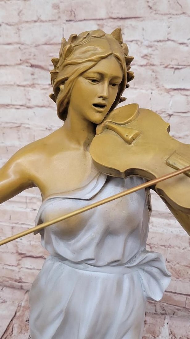 The Violinist’s Muse Bronze - 4