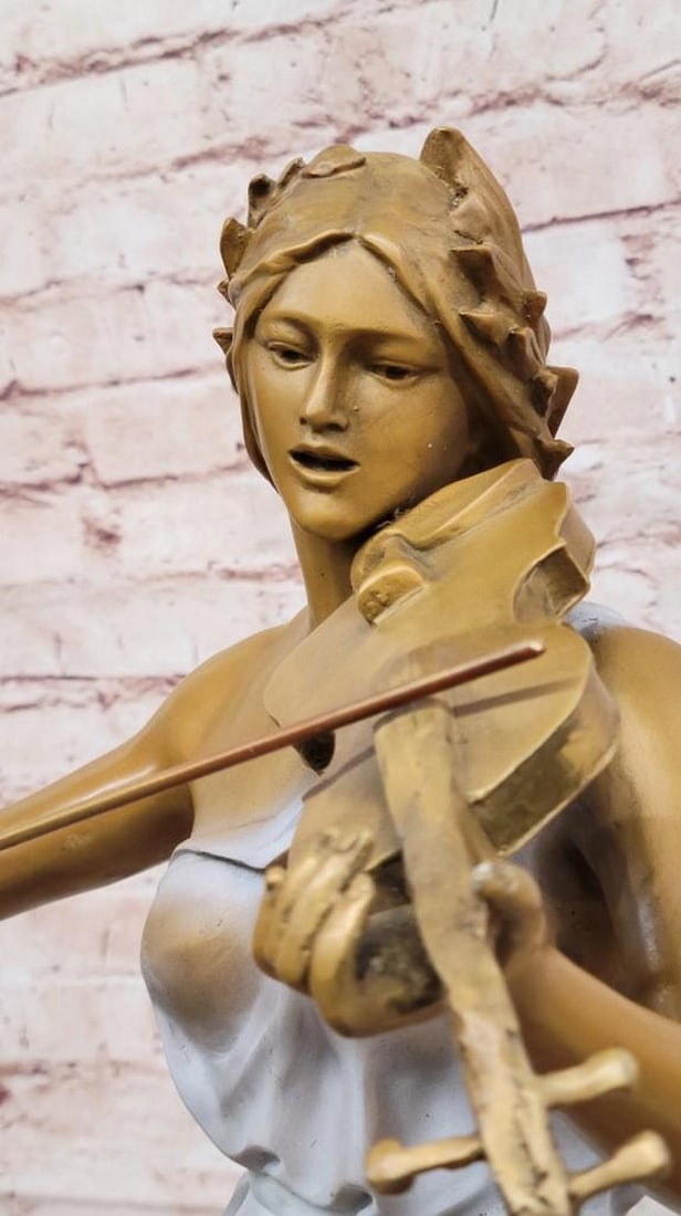The Violinist’s Muse Bronze - 5