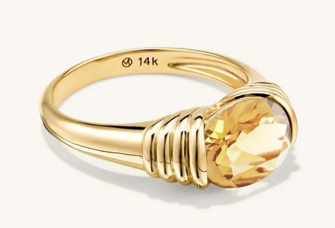 14K Gold Keepsake Heirloom Ring - 2
