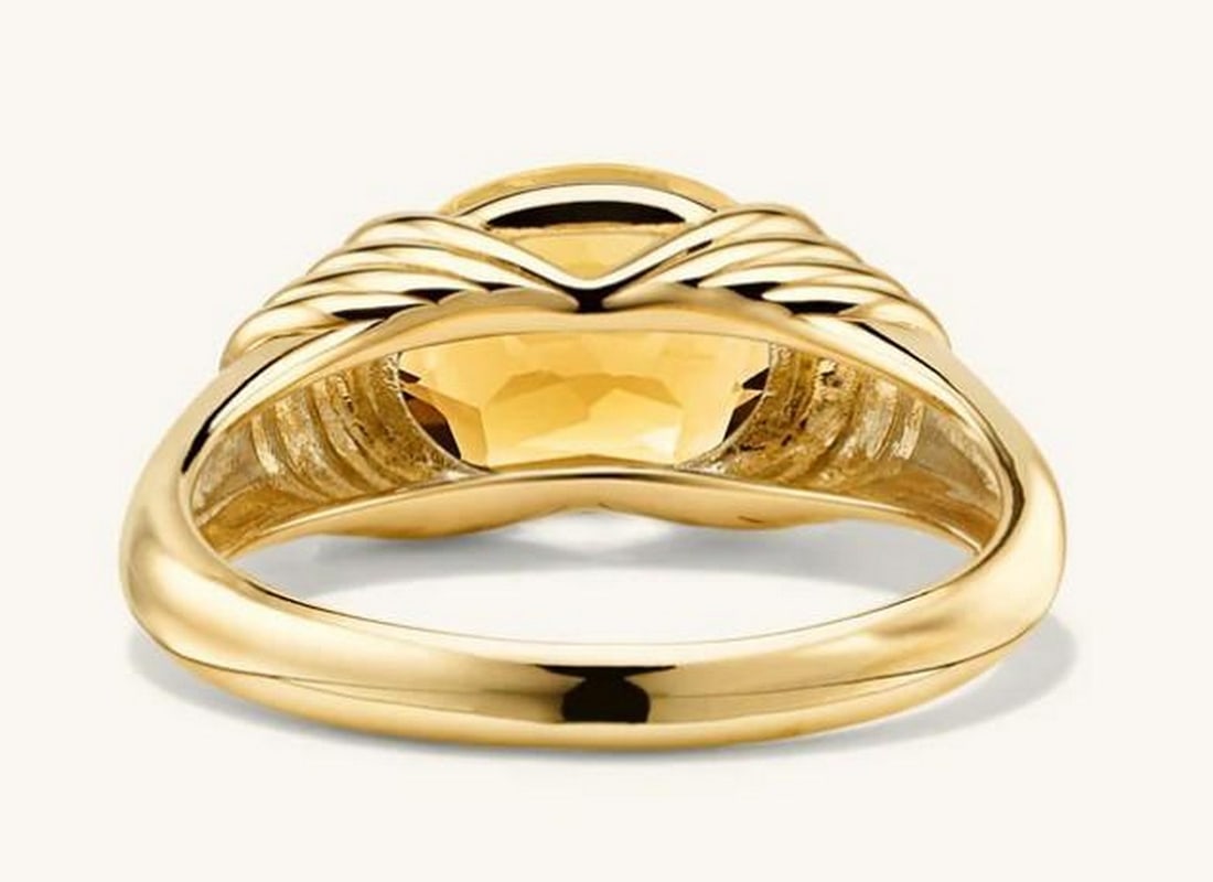 14K Gold Keepsake Heirloom Ring - 3