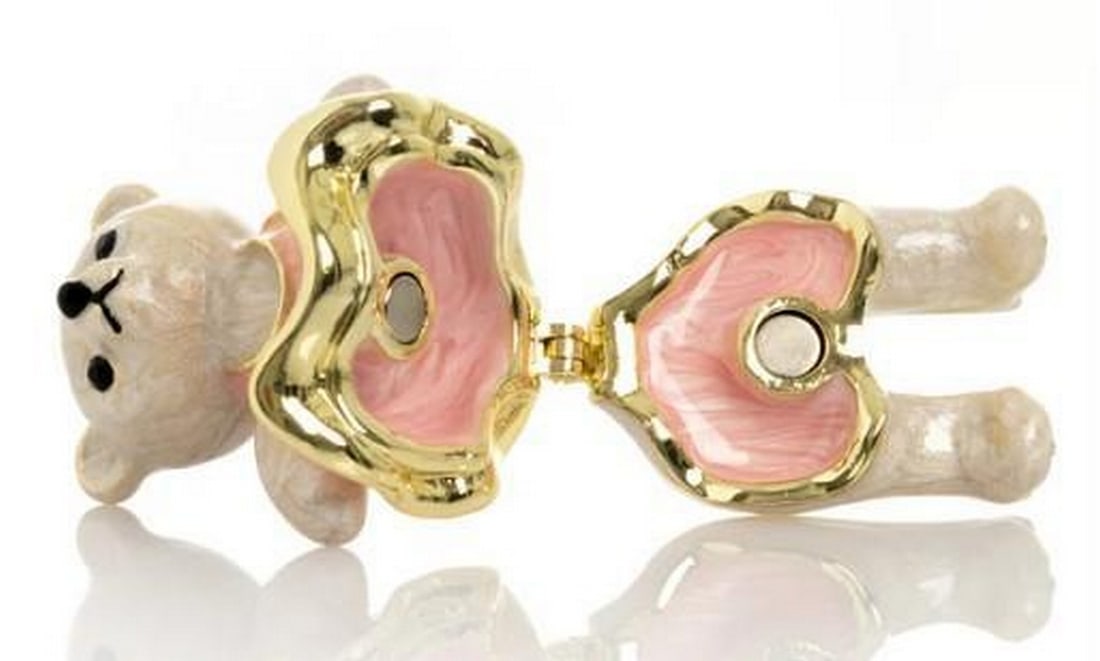 Blush Bear Trinket Box - 4