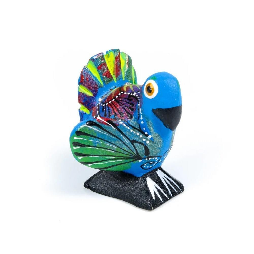 Mini Turkey – Handcrafted Oaxacan Alebrije (1 of 3)