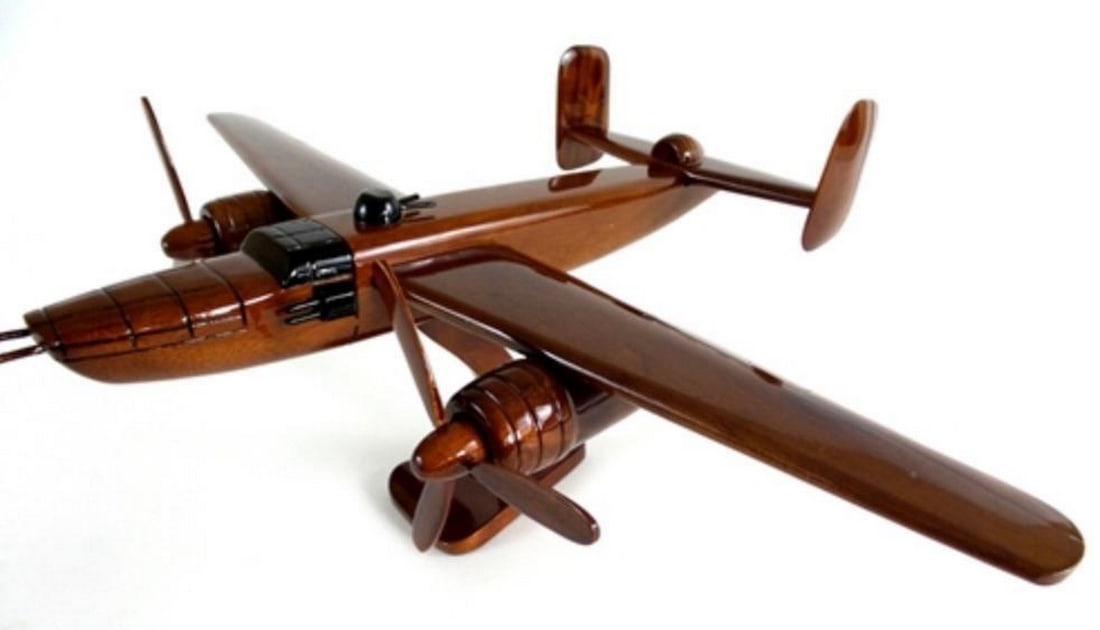 B-25 Mitchell Model Plane: B-25 Mitchell Model Plane The North American B-25 Mitchell is an American medium bomber. Almost 10,000 were produced, in various limited models. The B-25 was a safe and forgiving aircraft to fly with