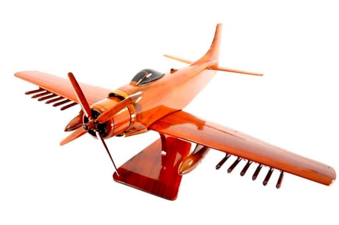 A-1 Skyraider Model Plane: A-1 Skyraider Model Plane The Douglas A-1 Skyraider is an American single-seat attack aircraft. This aircraft had an unusually long career; it was produced from 1945 until 1957 and was retired